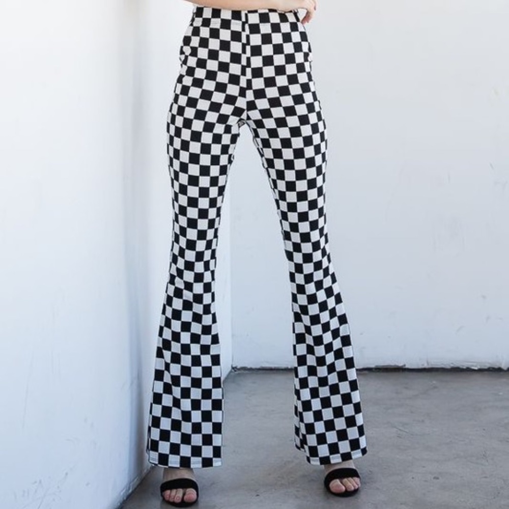 Checkered Pants